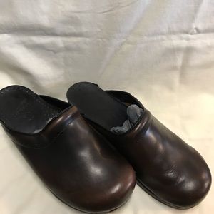 Dansko brown leather mules size 40